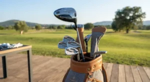Set di mazze da golf in cui spicca un driver da golf leggero per senior
