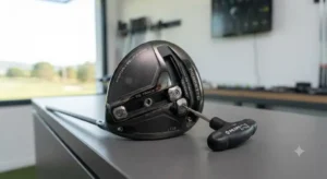 Sistema di pesi intercambiabili sulla suola di un driver da golf personalizzabile