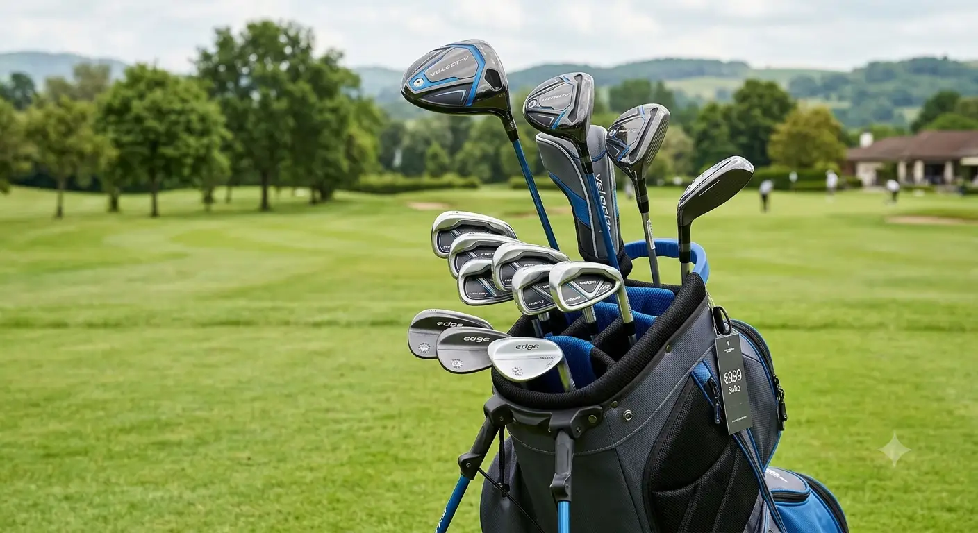 Set completo di mazze da golf economiche a meno di 1000 euro ideale per giocatori intermedi.